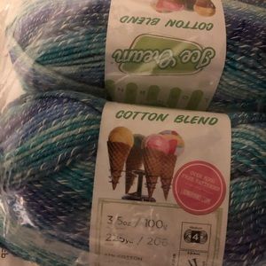 2skeins of yarn